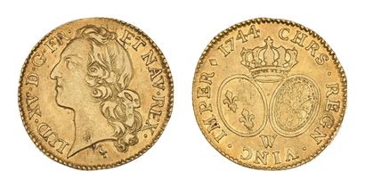 LOUIS XV (1715-1774)
Louis d'or au bandeau....