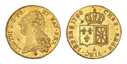 LOUIS XVI (1774-1793)
Double louis d'or au...