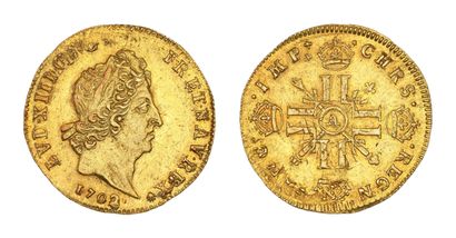 LOUIS XIV (1643-1715)
Half gold louis with...