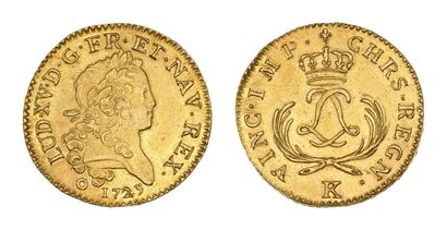 LOUIS XV (1715-1774)
Louis d'or mirliton,...