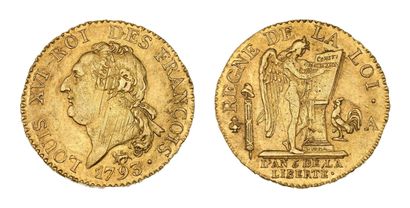 CONSTITUTIONAL PERIOD
Gold Louis of 24 pounds....