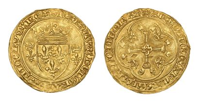 CHARLES VII (1422-1461)
New shield. Tournai...