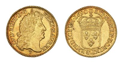 LOUIS XIV (1643-1715)
Louis d'or à l'écu....
