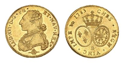 LOUIS XVI (1774-1793)
Double louis d'or au...