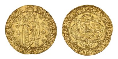 CHARLES VII (1422-1461)
Royal d'or. Tours...