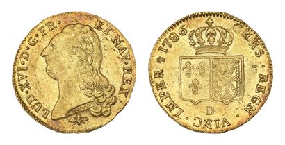 LOUIS XVI (1774-1793)
Double louis d'or au...