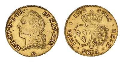 LOUIS XV (1715-1774)
Double louis d'or à...