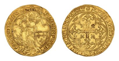 PHILIPPE VI de Valois (1328-1350)
Ange d'or....