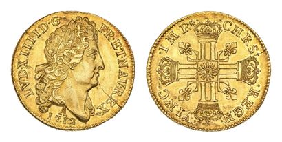 LOUIS XIV (1643-1715)
Double gold louis in...
