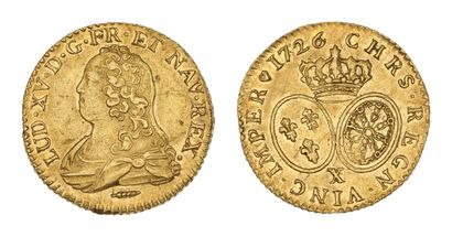 LOUIS XV (1715-1774)
Louis d'or aux lunettes....