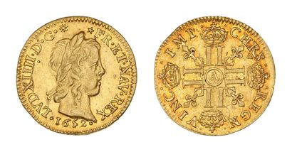 LOUIS XIV (1643-1715)
Half louis d'or à la...