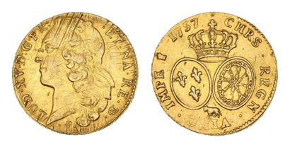 LOUIS XV (1715-1774)
Double louis d'or au...