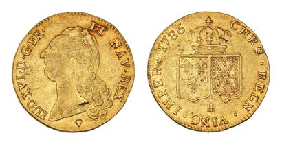 LOUIS XVI (1774-1793)
Double louis d'or au...