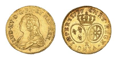 LOUIS XV (1715-1774)
Louis d'or aux lunettes....