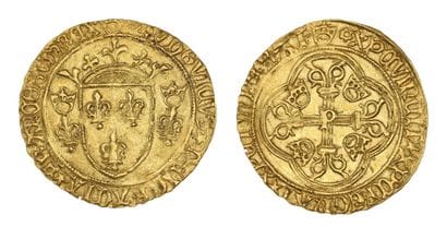 LOUIS XI (1461-1483)
Écu d'or à la couronne....