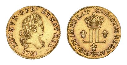 LOUIS XV (1715-1774)
Louis d'or aux deux...