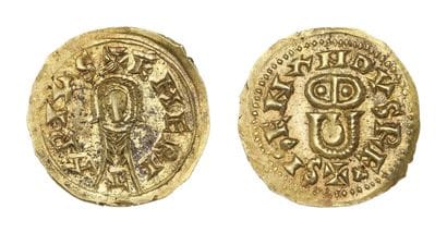 SPAIN, Visigoth Kingdom: Sisenand (631-636)
Gold...