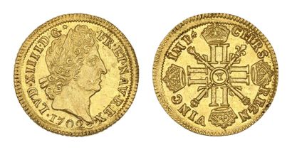 LOUIS XIV (1643-1715)
Louis d'or aux huit...