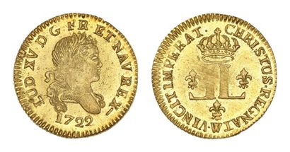 LOUIS XV (1715-1774)
Louis d'or aux deux...