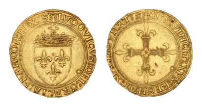 LOUIS XII (1498-1514)
Écu d'or au soleil....