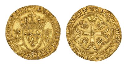CHARLES VII (1422-1461)
New shield. Montpellier...