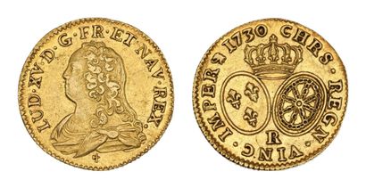 LOUIS XV (1715-1774)
Louis d'or aux lunettes....