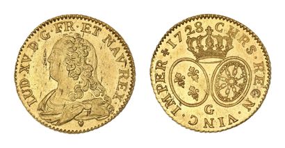 LOUIS XV (1715-1774)
Louis d'or aux lunettes....