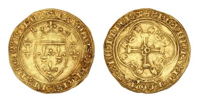 CHARLES VII (1422-1461)
New shield. Tournai...