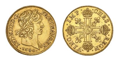 LOUIS XIII (1610-1643)
Louis d'or de Warin....