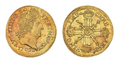 LOUIS XIV (1643-1715)
Louis d'or aux huit...