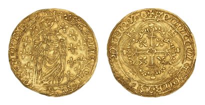 CHARLES VII (1422-1461)
Royal d'or. Crémieu...