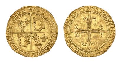 FRANÇOIS Ier (1515-1547)
Écu d'or au soleil,...