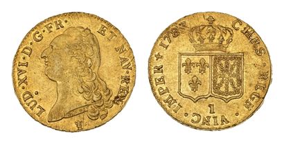 LOUIS XVI (1774-1793)
Double louis d'or au...