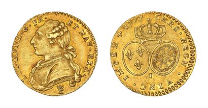 LOUIS XVI (1774-1793)
Demi louis d'or au...