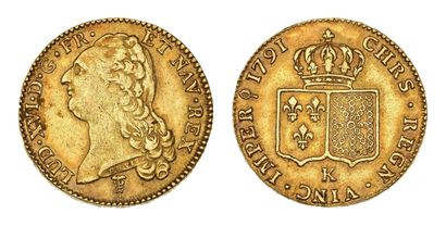 LOUIS XVI (1774-1793)
Double louis d'or au...