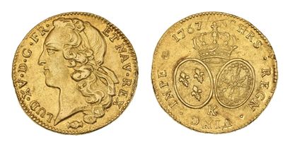 LOUIS XV (1715-1774)
Double louis d'or au...