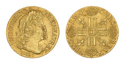 LOUIS XIV (1643-1715)
Louis d'or à la perruque...
