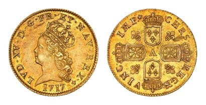 LOUIS XV (1715-1774)
Louis d'or de Noailles....