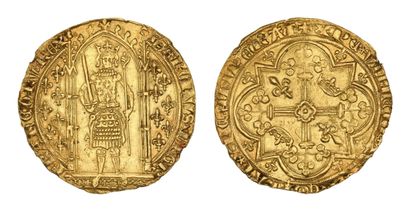 CHARLES V (1364-1380)
Franc à pied. 3,81...