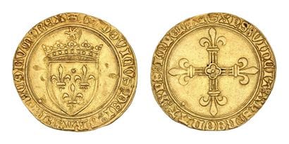 LOUIS XI (1461-1483)
Écu d'or au soleil....