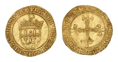 CHARLES VIII (1483-1498)
Écu d'or au soleil....