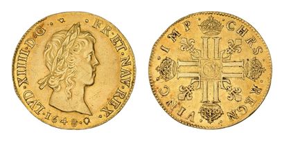 LOUIS XIV (1643-1715)
Double louis d'or à...