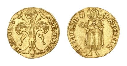 PRINCIPAUTÉ d'ORANGE: Raymond V (1340-1393)
Gold...