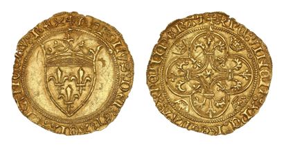 CHARLES VII (1422-1461)
Gold shield. Toulouse...