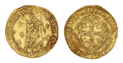 CHARLES VII (1422-1461)
Royal d'or. La Rochelle...
