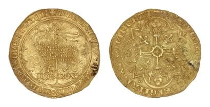 JOHN II, the Good (1350-1364)
Gold sheep....