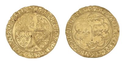 HENRI VI (1422-1453)
Gold salute. Paris (crown)....