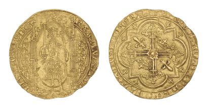 CHARLES V (1364-1380)
Franc à pied. 3.80...