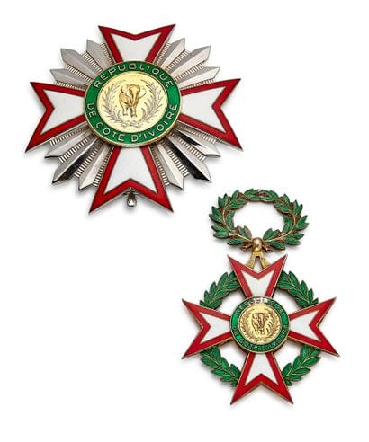 Ivory Coast - National Order, founded in...