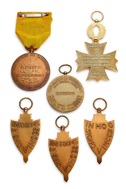Cameroon - Set of six decorations of the...